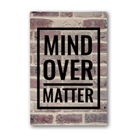 Mind over matter Motivational Canvas