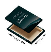 Chase Those Dreams 18x12 Motivational Canvas Wall Art.